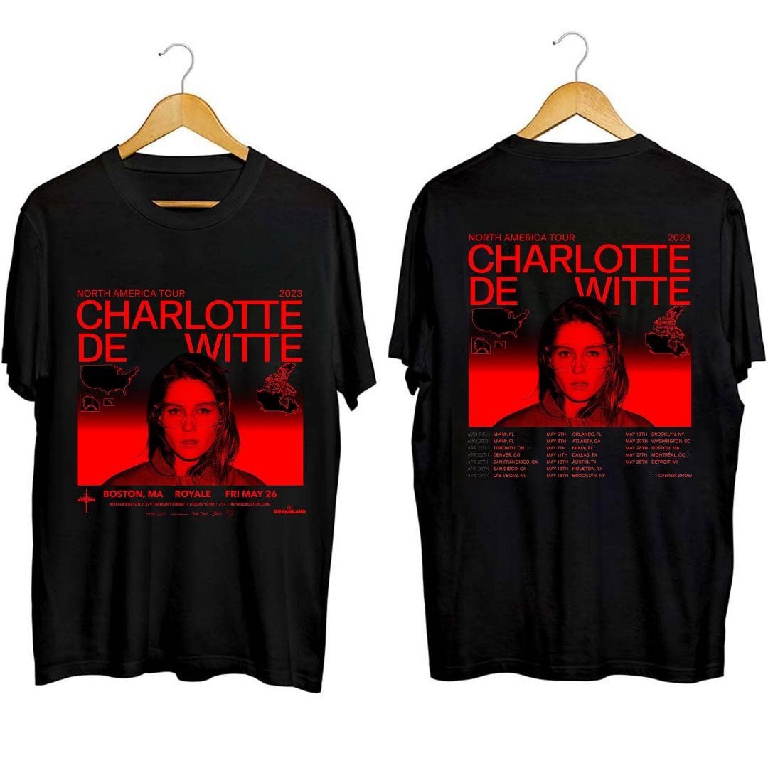 Charlotte de Witte Fan Shirt, Charlotte de Witte North American Tour 2023 Shirt