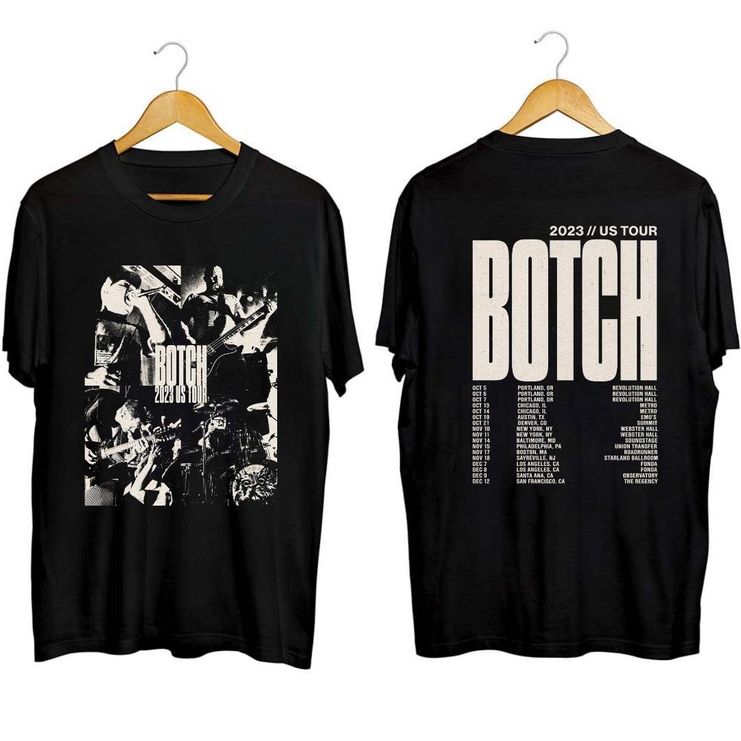 Botch Band Fan Shirt, Botch 2023 US Tour Shirt, Botch Band 2023 Concert Shirt