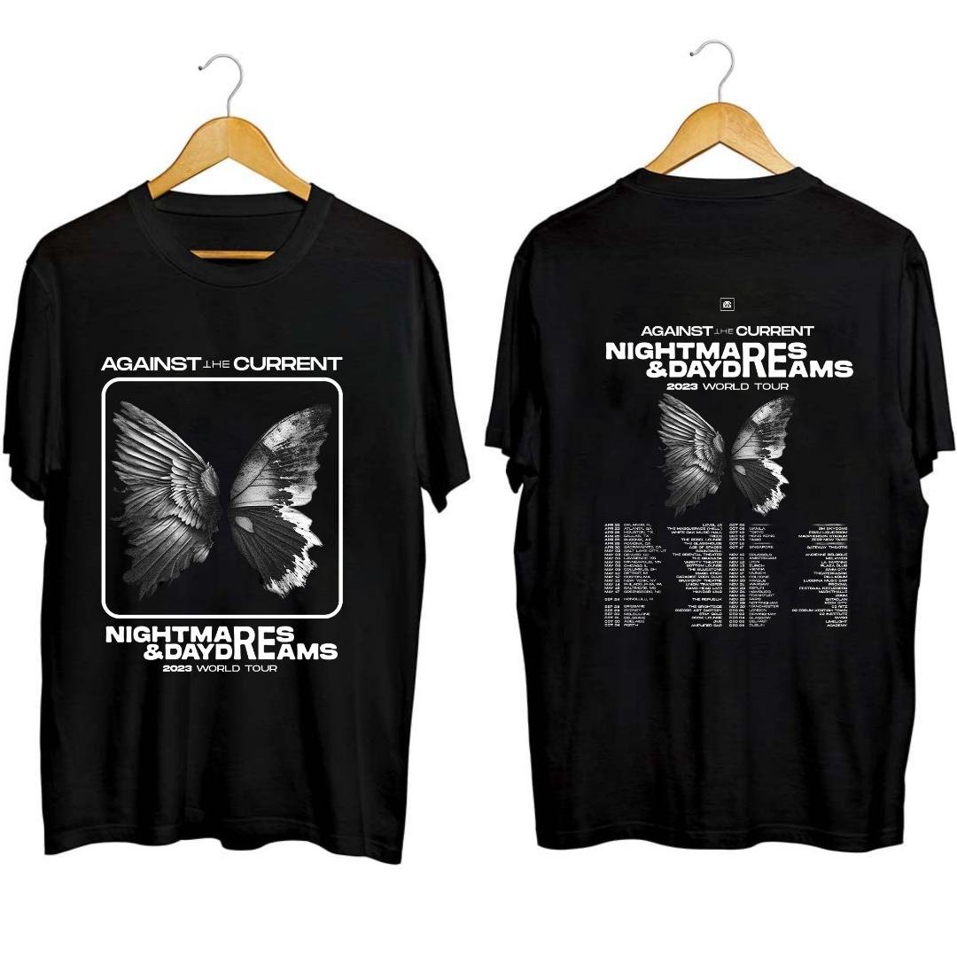 Against The Current 2023 Tour Shirt, Against The Current 2023 Band Fan Shirt