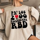2000s Escuchaba RBD 2023 Tour Shirt, Rebelde Shirt, Bad Bunny Shirt
