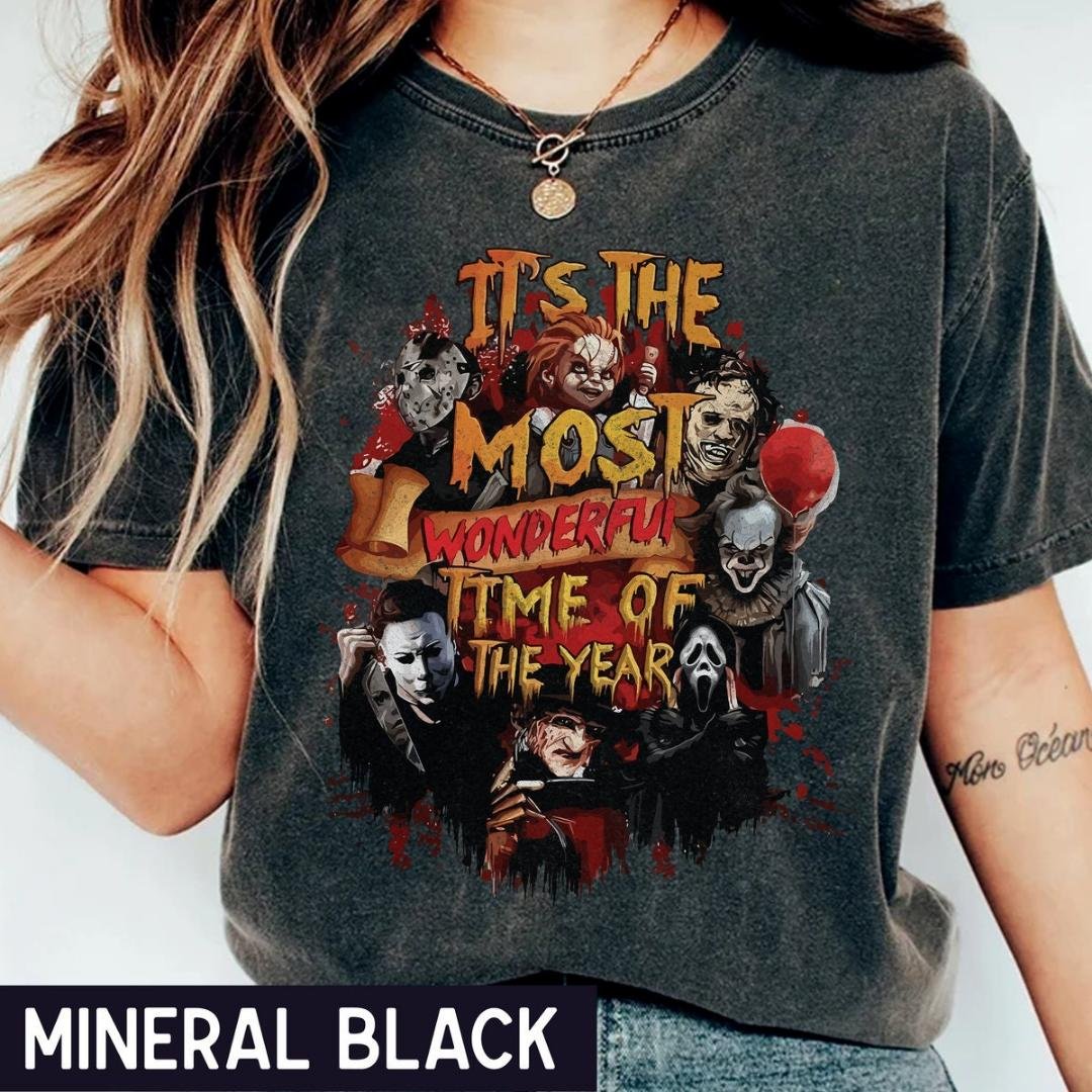 Halloween Shirt, Scream Vintage Halloween Shirt, Ghostface Shirts, Horror Movie Tee