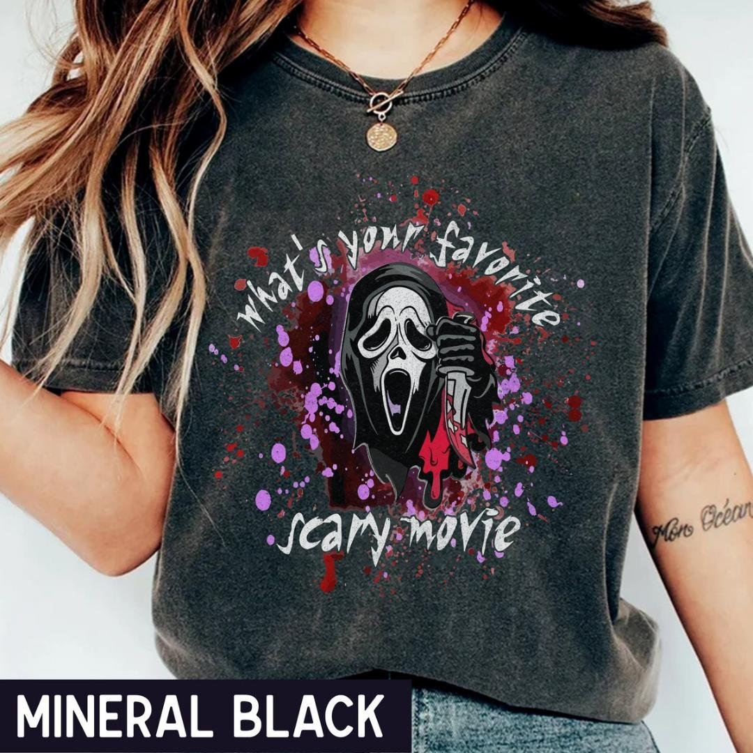 Halloween Shirt, Scream Vintage Halloween Shirt, Ghostface Shirts, Horror Movie Tee