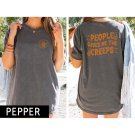 Horror Shirt, People Give Me The Creeps T-Shirt, Horror Gift For Men, Halloween Shirt