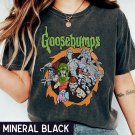 Mad Engine Boys Big Goosebumps Logo and Characters Glow-in-The-Dark Kids T-Shirt