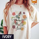 Disney Moana Movie Shirt, Disney Moana 70s Style Floral Pua And Hei Hei Shirt