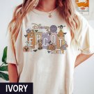 Vintage Walt Disney World Halloween Shirt, Disney Epcot Center Halloween Shirt