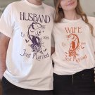 Mr and Mrs Jack Skellington Shirt, Disney Couple Wife Husband Est 2023 Jack Sally Shirt
