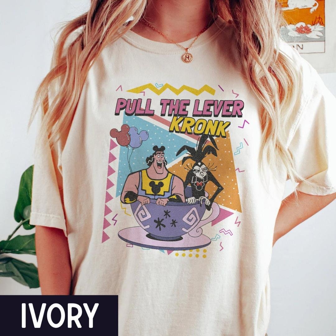 Retro 90s Yzma And Kronk Pull The Lever Shirt