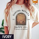 Happy Co, Hakuna Matata Tee, Retro Disney Lion King Shirt, Animal Kingdom Shirt