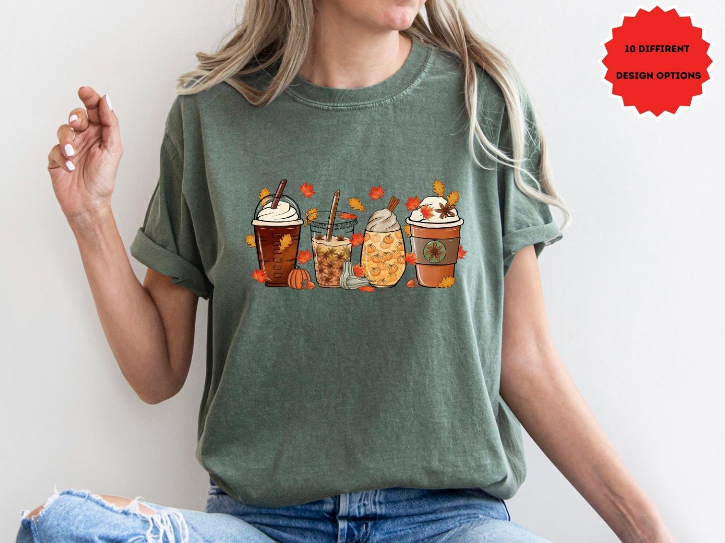 Pumpkin Latte Shirt, Pumpkin Spice Latte Shirt, Fall Coffee shirt, Fall Shirt, Fall Vibes Shirt