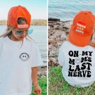 Gift for kid, On my Moms last nerve shirt, Last nerve mom shirt, Toddler Shirt, Funny youth shirt,
