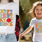 Retro Teacher Shirts, Happy First Day of School Shirt, Back to School Shirt, Back to School Shirt 