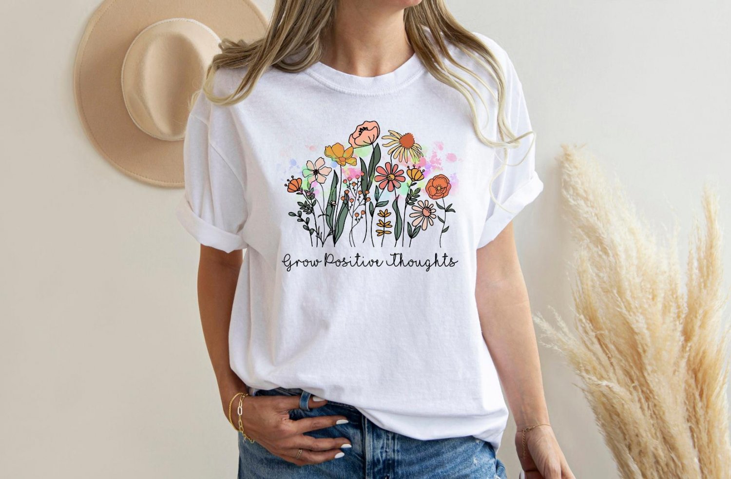 Kindness Shirt, Grow Positive Thoughts Shirt, Mental Health Shirt, You Matter Shirt, 