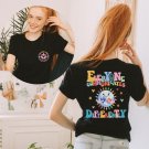 Autism Therapist Tee, Everyone Communicates Differently shirt, Autism Awareness Shirt