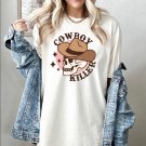 Skeleton Shirt, Cowboy Killer Shirt, Western Tee ,Howdy Skeleton Shirt,Rodeo Shirt