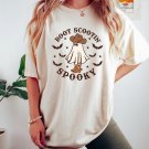 Cute Spooky, Boot Scooting Spooky Shirt,Halloween Shirt ,Cowboy Ghost Shirt,Western Halloween Shirt