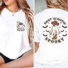 Cute Spooky, Boot Scooting Spooky Shirt,Halloween Shirt ,Cowboy Ghost Shirt,Western Halloween Shirt
