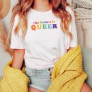 Queer Shirt LGBTQ Shirt Pride Shirt Lesbian Shir, The Future Is Queer Shirt