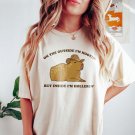 On The Outside Im Hootin But Inside Im Hollerin Capybara Shirt Funny Meme S