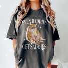 Even Baddies Get Saddies Funny Cat Meme Shirt Weirdcore Tee Ironic TShirts