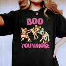 Sassy Tee, Boo You Whore, Adult Humor, Vintage Style Shirt, Retro Shirt