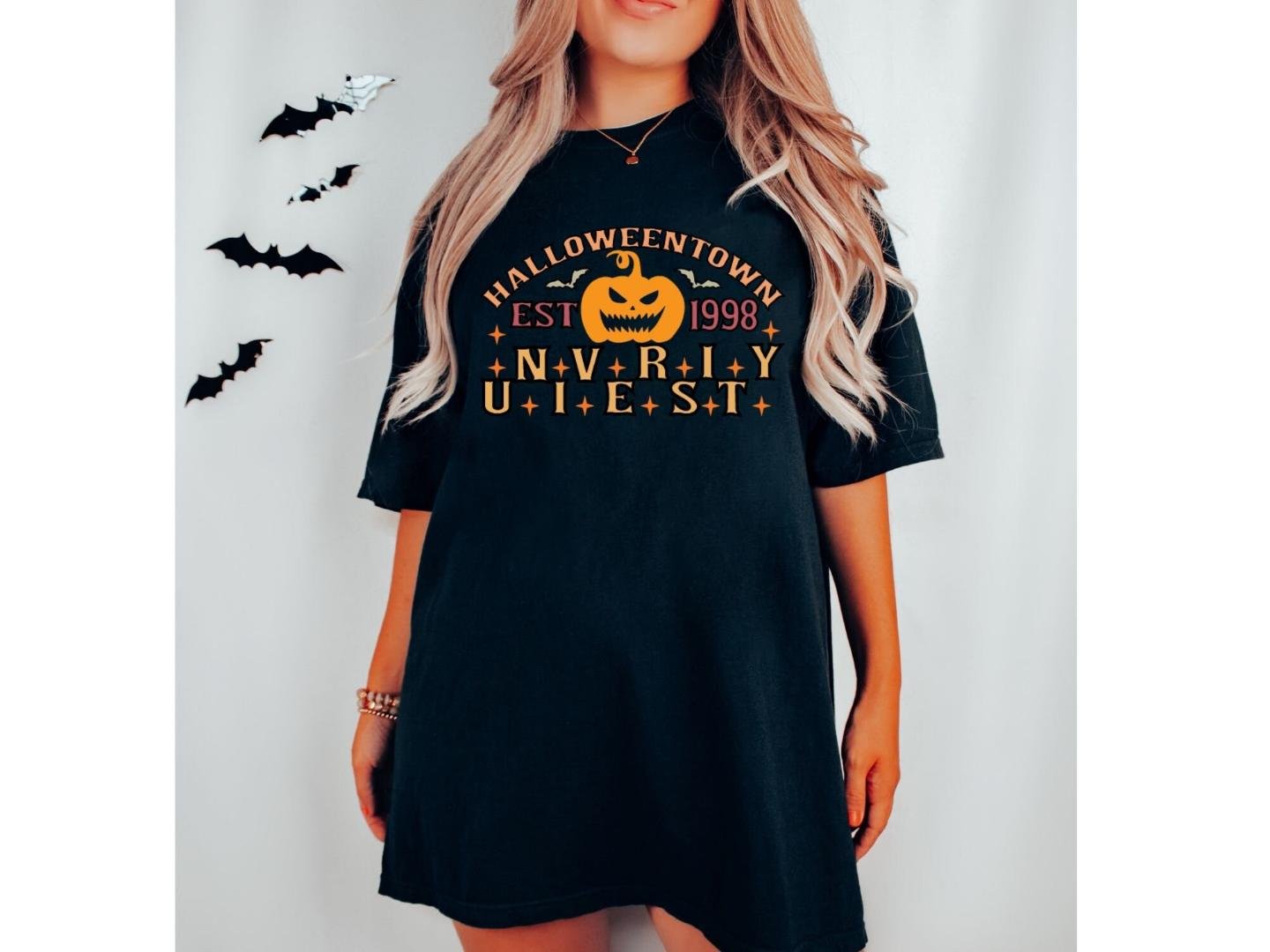 HalloweenTshirt, Halloween Skeleton Peace Hand Shirt