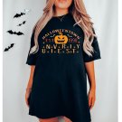HalloweenTshirt, Halloween Skeleton Peace Hand Shirt