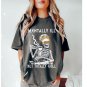 Hal, ,Skeleton Drinking Coffee Shirt,Spooky Season Shirt