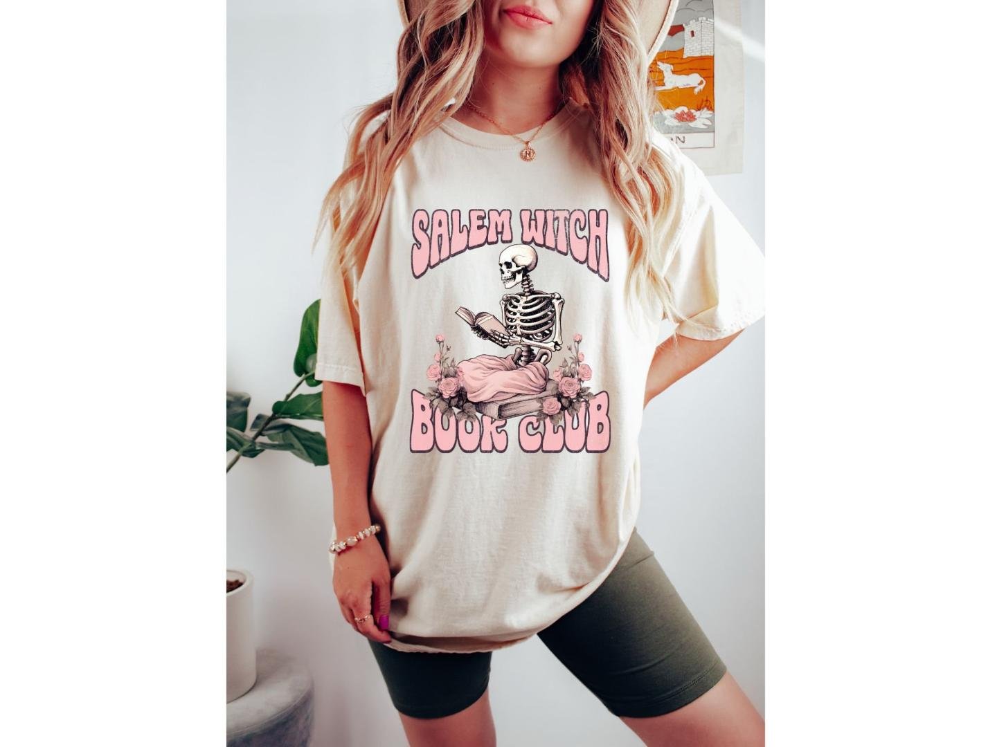 Vintag, ,Salem Witch Book Club Shirt,Spooky Season Shirt