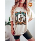 Cowboy Skeleton, ,Night Rider Shirt, Spooky Season Shirt
