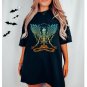 Cute Fall Shirt, ,Meditating Skeleton,Halloween Shirt, H