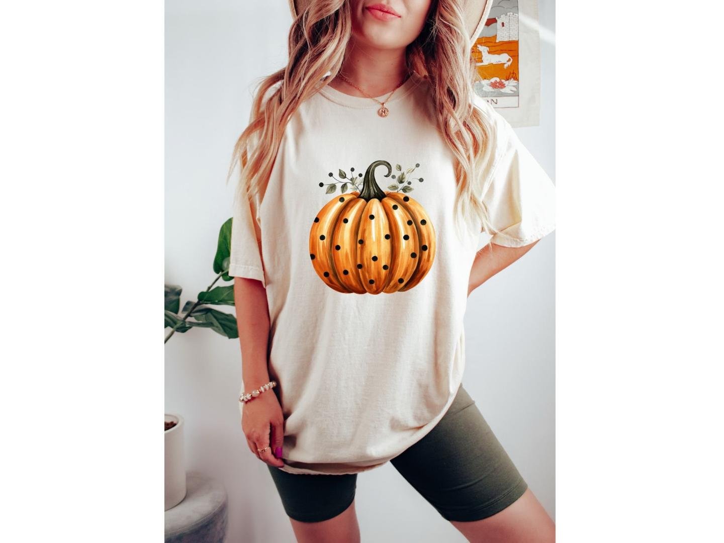 Gift For Her, ,Cute PumpkinFall Shirt, Trendy Shirts, Ch