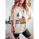 , ,Cute But Creepy Shirt,Halloween Shirt, Cute Fall Shir