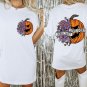 Trick Or Treat, ,2 Sided Sorta Spooky Shirt,Ladies Fall Shirts