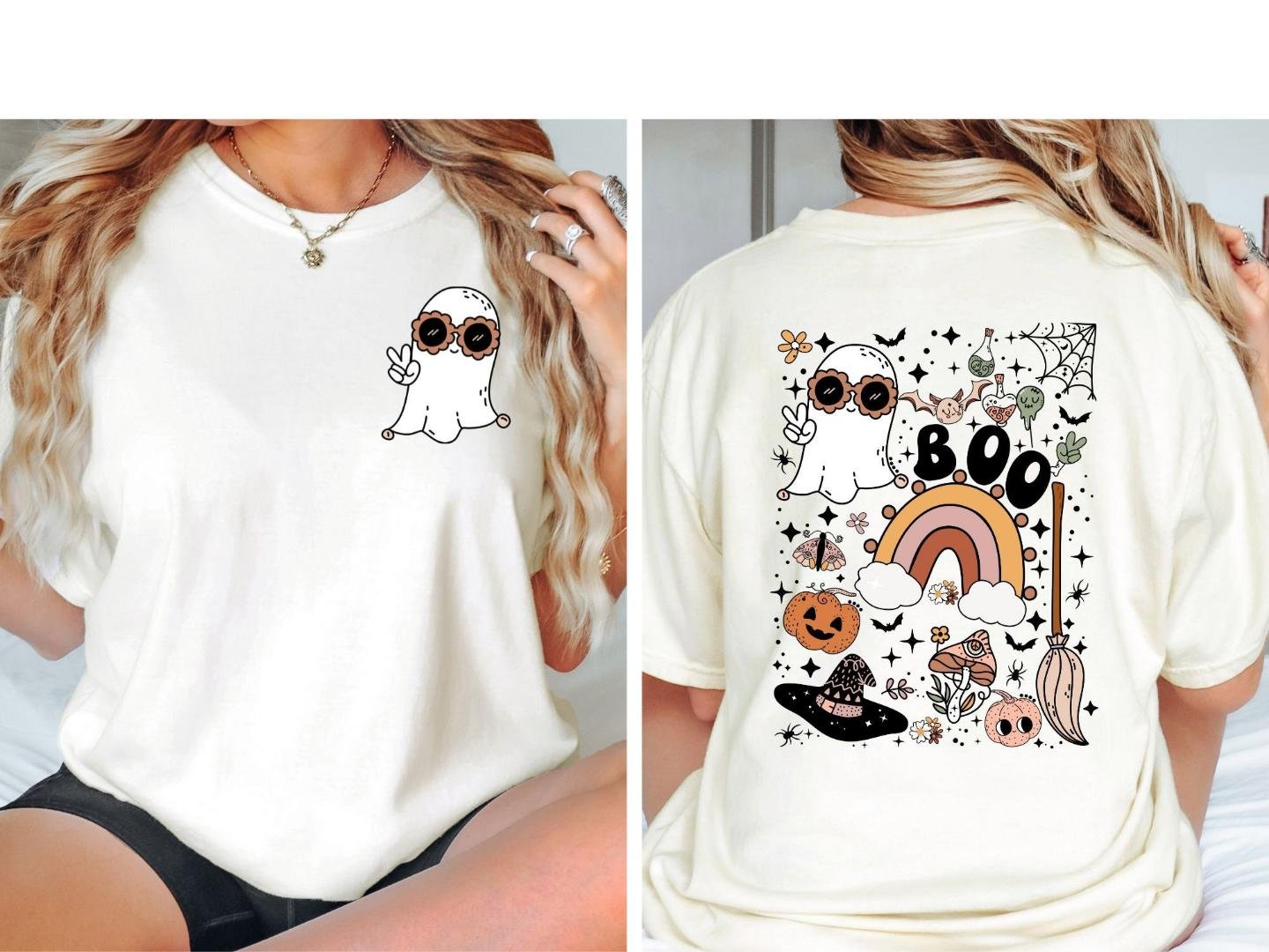 Hocus Pocus, 2 Sided Boo Shirt,Halloween Shirt,Halloween Gifts