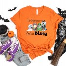Horror Halloween Shirt, Halloween Bluey Shirt, The Nightmare Before Bluey Shirt