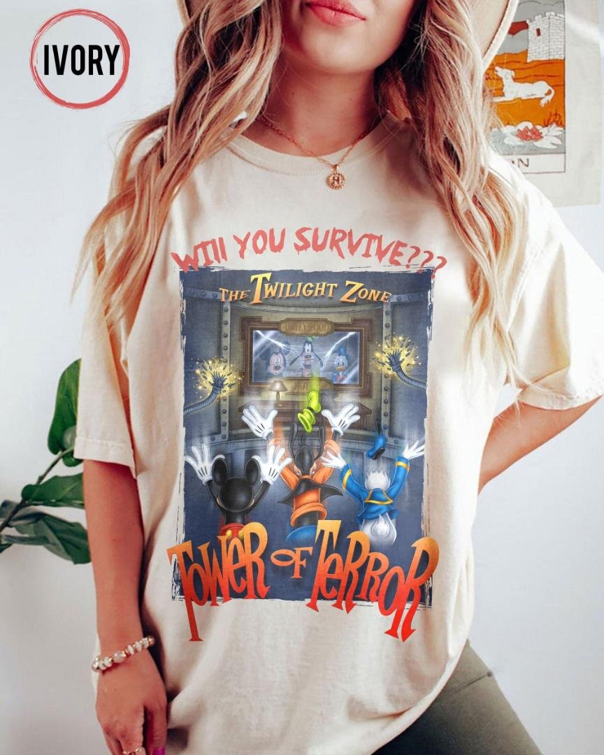 Retro Mickey And Friends The Twilight Zone Tower Of Terror Comfort Col
