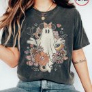 Disney Halloween Part, Retro Floral Disney Minnie Ghost 