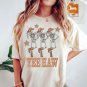 Skeleton Cowboy Tee, Howdy Cowboy Shirt, Dancing Skeleten