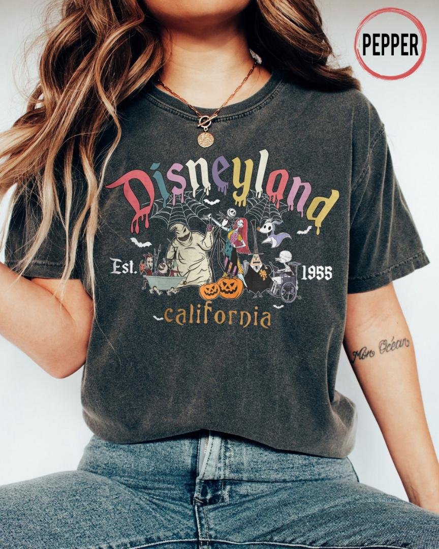 Oogie Boogie Bash Hall, Disneyland 1955 Halloween Shirt