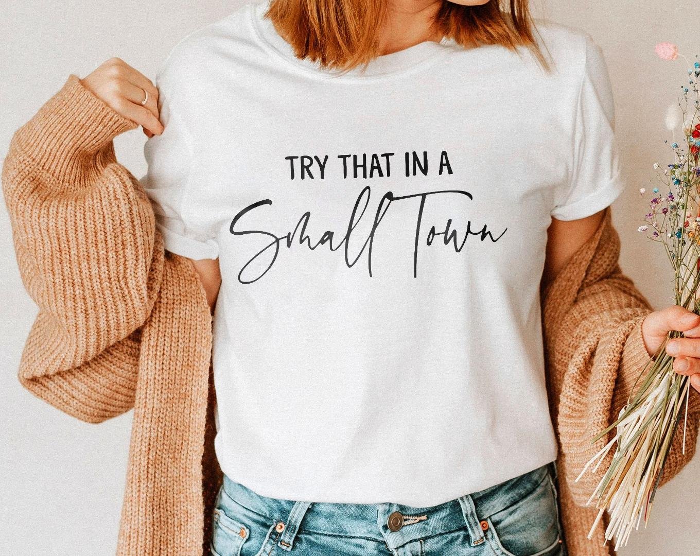 Jason Aldean Shirt, Vintage Try That In A Small Town Shirt, The Aldean Team