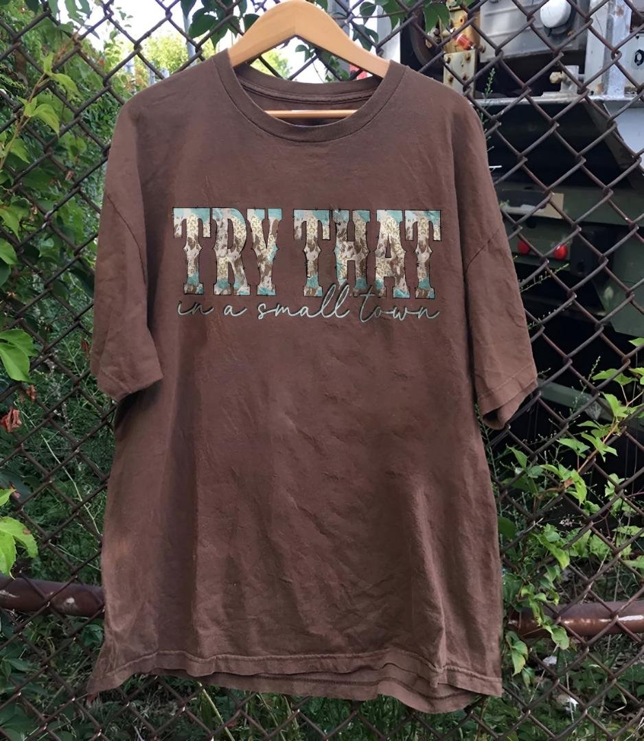 Jason Aldean Shirt, Vintage Try That In A Small Town Shirt, The Aldean Team