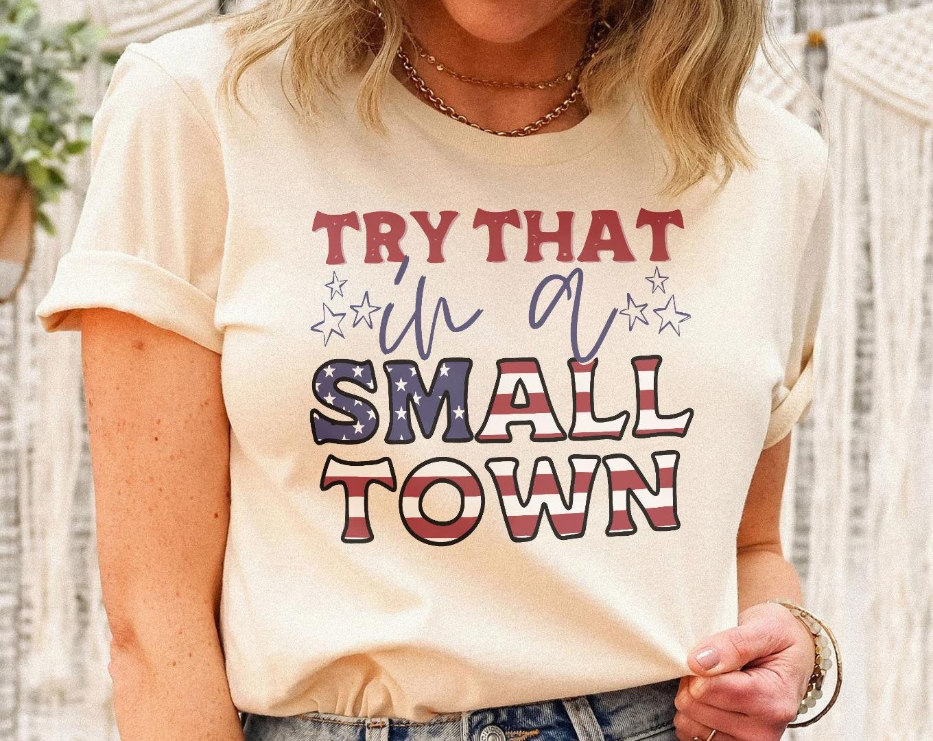 Jason Aldean Shirt, Vintage Try That In A Small Town Shirt, The Aldean Team
