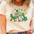 Woody Lucky Shamrocks, Vintage Toy Story St Patricks Day Shirt, Buzz Lighty