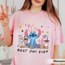 Retro Disneyland, Vintage Stitch Latte Coffee Easter Day Shirt