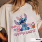 Retro Disneyland Easter, Vintage Stitch Easter Day Shirt