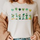 Happy St Patricks Day Shirt, Vintage Mickey And Friends With Balloons Shirt