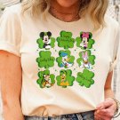 Retro 90s Disney Lu, Vintage Mickey And Friends Happy St Patricks Day Shirt