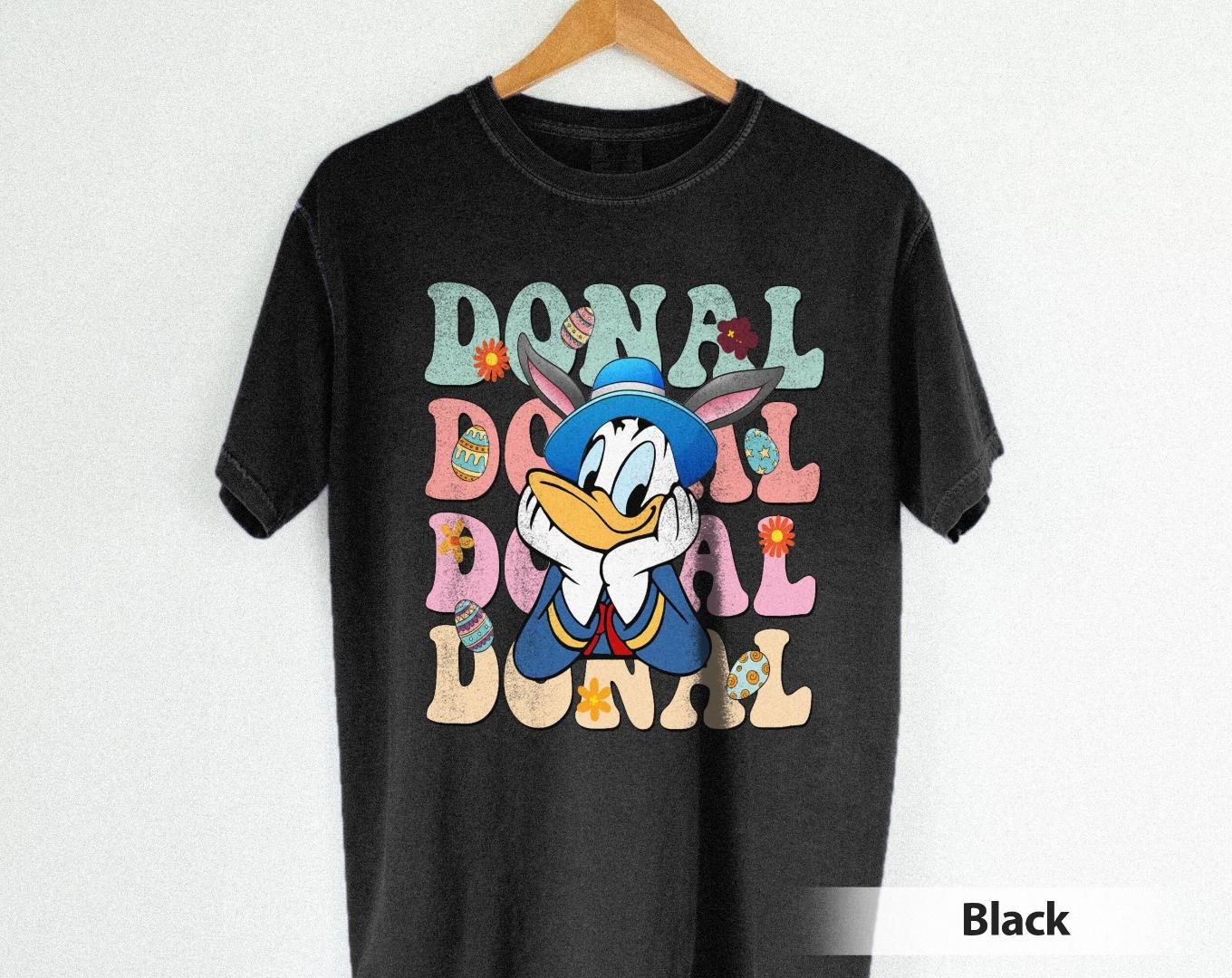 Retro Disneyland Easte, Vintage Donald Duck Easter Day Shirt