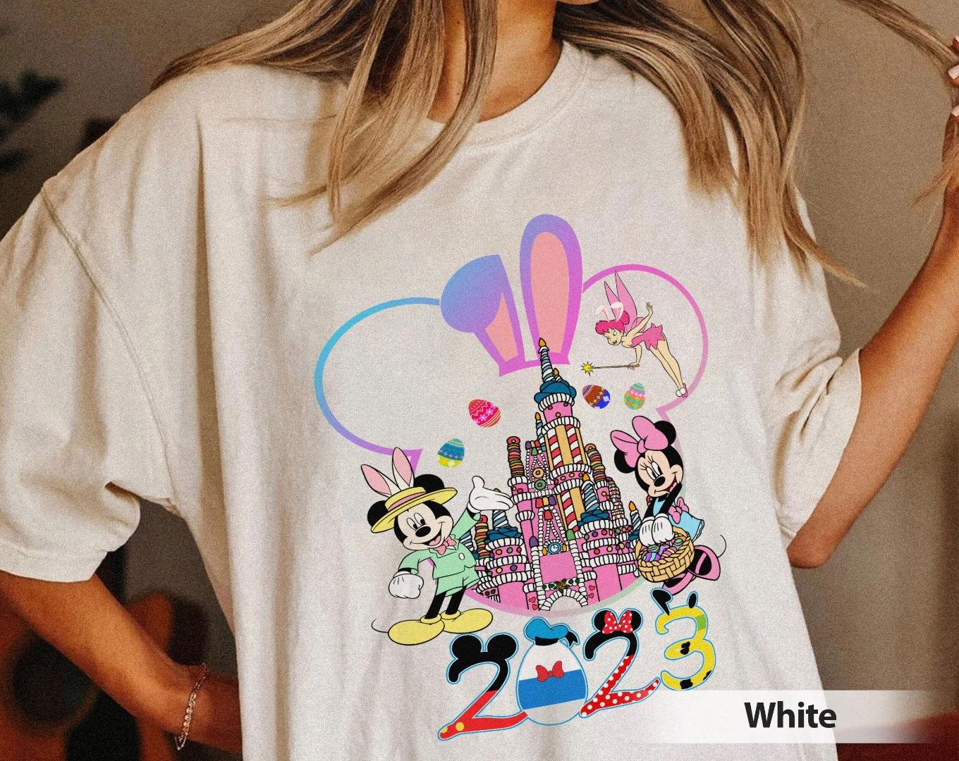 Retro Disneyland East, Vintage Disneyland Easter Bunny Shirt
